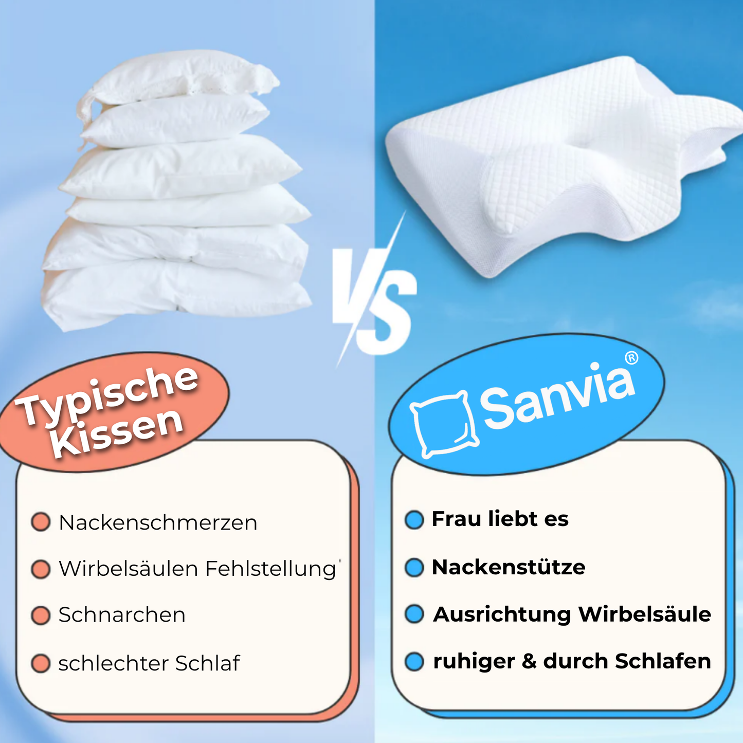 Orthopädisches Kissen
